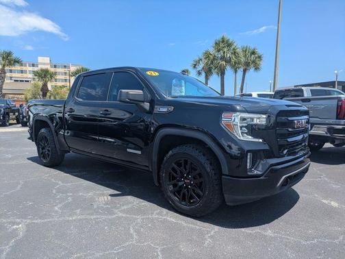 Onyx Black 2021 GMC Sierra 1500 Elevation