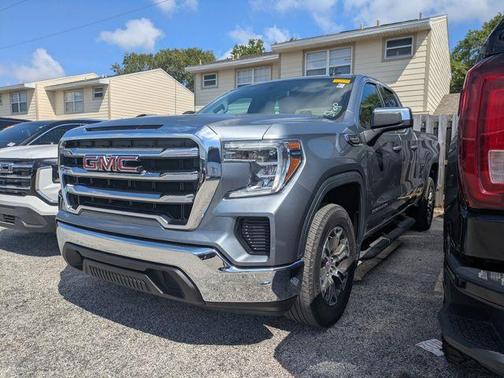 Satin Steel Metallic 2020 GMC Sierra 1500 SLE