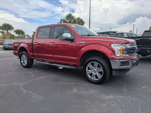 Ruby Red Metallic 2018 Ford F-150 Lariat