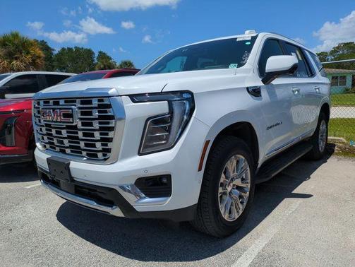 Summit White 2025 GMC Yukon Denali