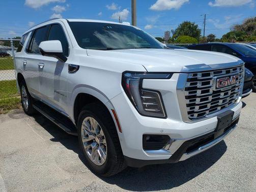 Summit White 2025 GMC Yukon Denali
