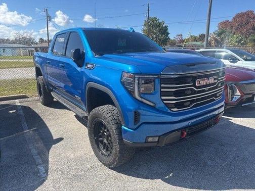 Dynamic Blue Metallic 2024 GMC Sierra 1500 AT4