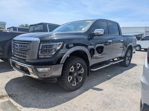Black 2023 Nissan Titan Platinum Reserve