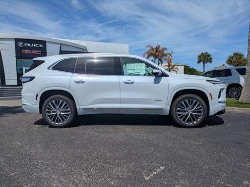 White Tri-Coat 2026 Buick Enclave Avenir