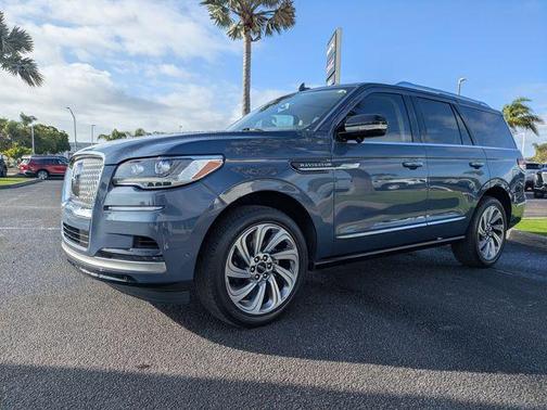 Ocean Drive Blue 2023 Lincoln Navigator Reserve