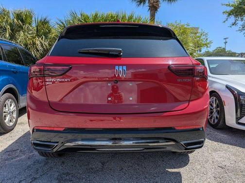 Brilliant Red 2025 Buick Envision Sport Touring