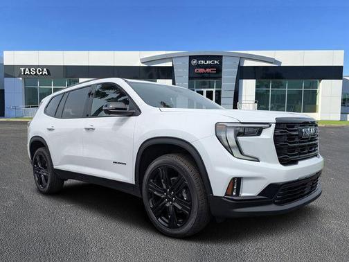 Summit White 2026 GMC Acadia Elevation