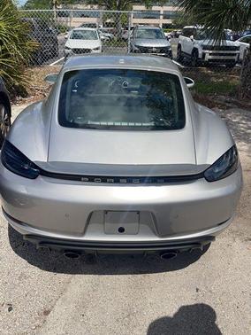 GT Silver Metallic 2022 Porsche 718 Cayman GTS 4.0