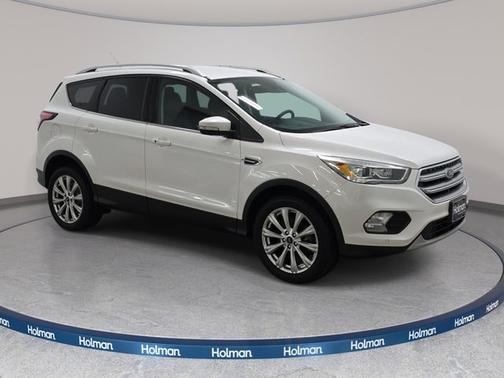 WHITE PLATINUM MET TRI-COAT 2017 Ford Escape TITANIUM