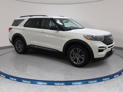 STAR WHITE MET TRI-COAT 2022 Ford Explorer XLT