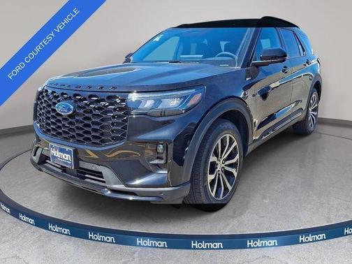 Agate Black Metallic 2026 Ford Explorer ST-Line