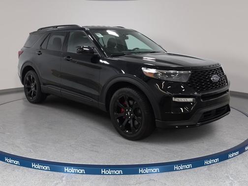 AGATE BLACK METALLIC 2022 Ford Explorer ST