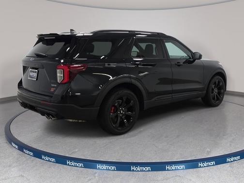 AGATE BLACK METALLIC 2022 Ford Explorer ST