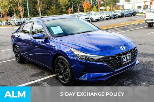 2023 Hyundai ELANTRA HEV Blue