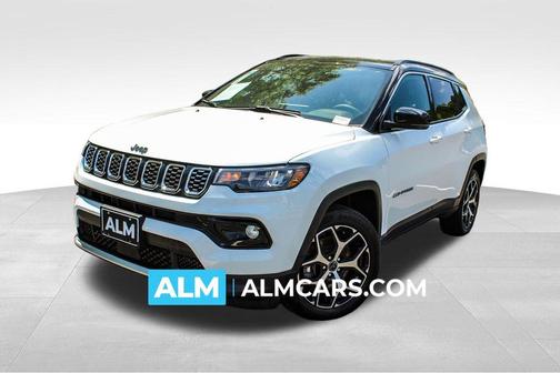 Bright White Clearcoat 2025 Jeep Compass Limited