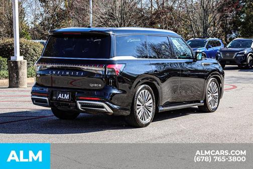 Mineral Black 2025 INFINITI QX80 SENSORY