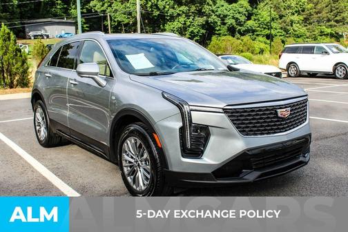 Silver Metallic 2025 Cadillac XT4 Premium Luxury