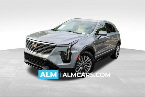Silver Metallic 2025 Cadillac XT4 Premium Luxury