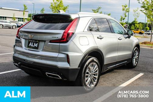 Silver Metallic 2025 Cadillac XT4 Premium Luxury