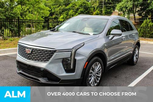 Silver Metallic 2025 Cadillac XT4 Premium Luxury