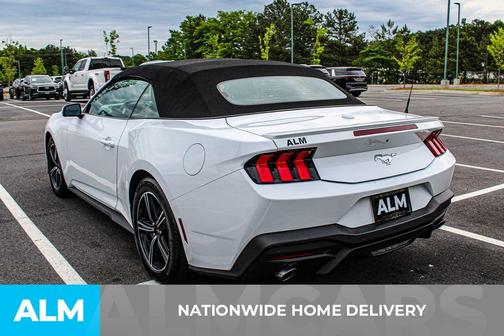Oxford White 2025 Ford Mustang EcoBoost Premium
