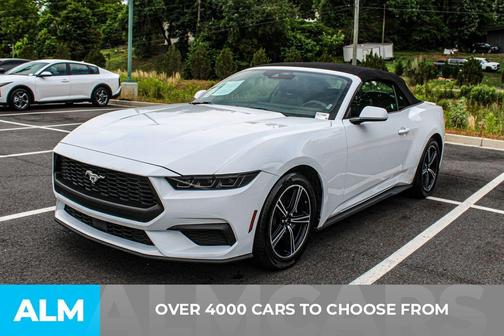 Oxford White 2025 Ford Mustang EcoBoost Premium