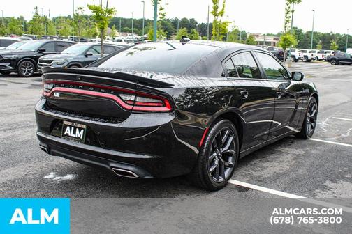 Pitch Black Clearcoat 2023 Dodge Charger SXT
