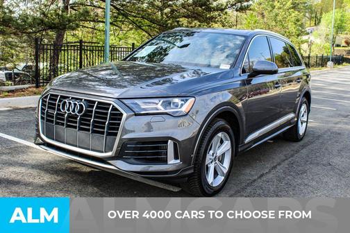 Samurai Gray Metallic 2021 Audi Q7 55 Premium