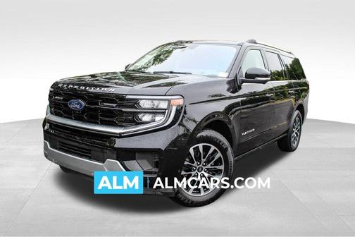 Black Metallic 2025 Ford Expedition Max Platinum