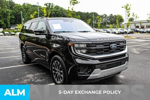 Black Metallic 2025 Ford Expedition Max Platinum