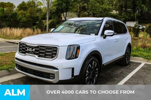 Glacial White Pearl 2024 Kia Telluride SX