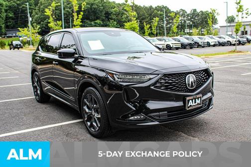 Black 2024 Acura MDX A-Spec