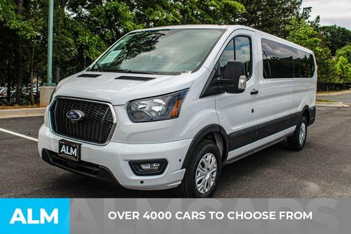 Oxford White 2025 Ford Transit-350 XLT