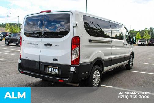 Oxford White 2025 Ford Transit-350 XLT