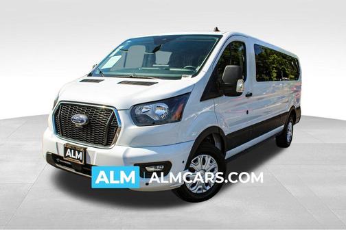 Oxford White 2025 Ford Transit-350 XLT