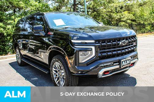 Black 2025 Chevrolet Suburban Z71
