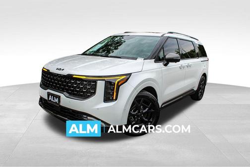 Snow White Pearl 2025 Kia Carnival Hybrid SX PRESTIGE