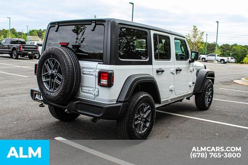 Bright White Clearcoat 2025 Jeep Wrangler Sport