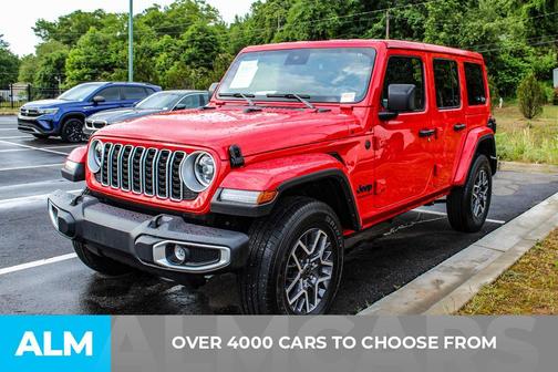 Firecracker Red Clearcoat 2025 Jeep Wrangler Sahara