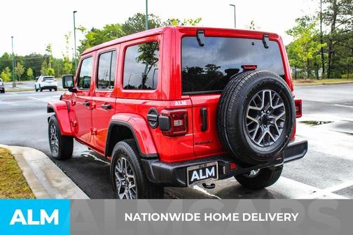 Firecracker Red Clearcoat 2025 Jeep Wrangler Sahara