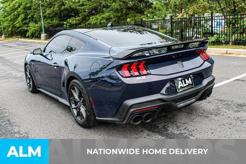 Blue 2025 Ford Mustang Dark Horse