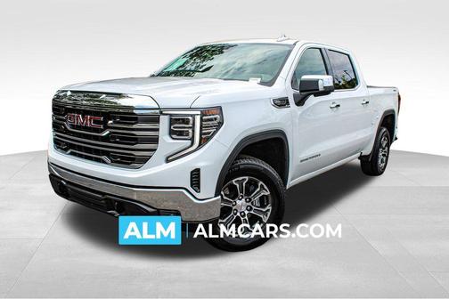 Summit White 2026 GMC Sierra 1500 SLT