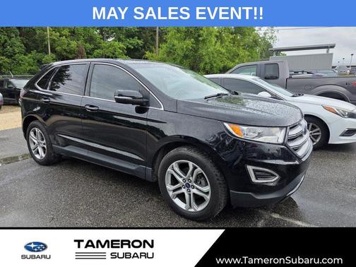 Shadow Black 2018 Ford Edge Titanium