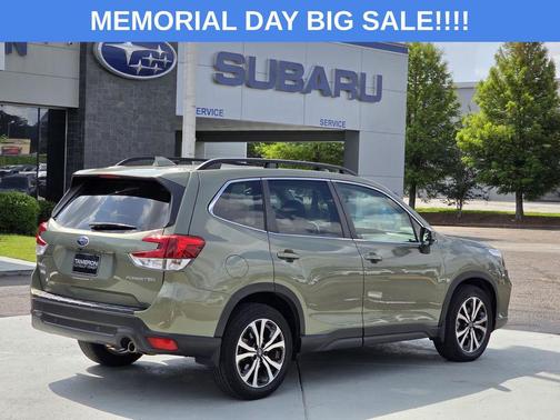 Jasper Green Metallic 2020 Subaru Forester Limited
