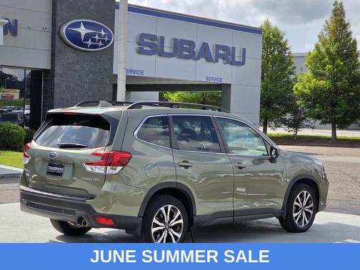 Jasper Green Metallic 2020 Subaru Forester Limited
