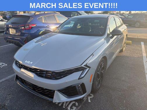 Wolf Gray 2025 Kia K5 GT-Line