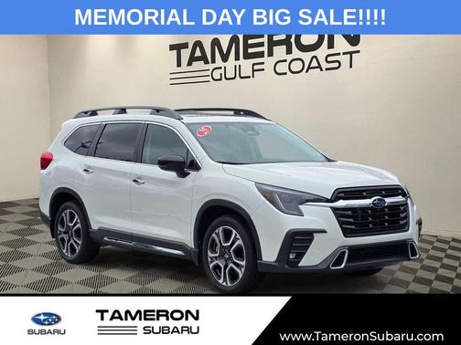 Crystal White Pearl 2025 Subaru Ascent Touring 7-Passenger