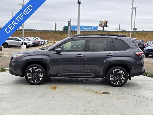 Gray 2025 Subaru Forester Hybrid Limited