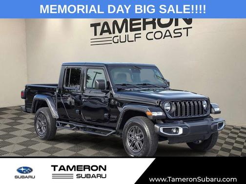Black Clearcoat 2024 Jeep Gladiator Sport S