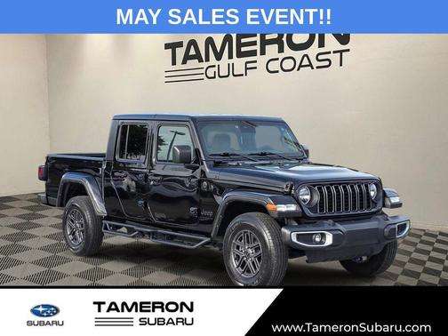 Black Clearcoat 2024 Jeep Gladiator Sport S